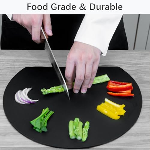 Thick Silicone Cutting Board Mats for Kitchen