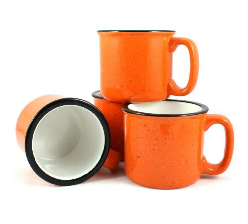 Ceramic Campfire Mug (4 Count)