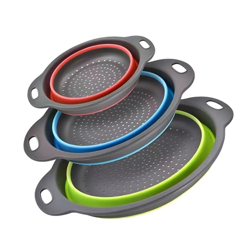 Collapsible Colander Set (3 Count)