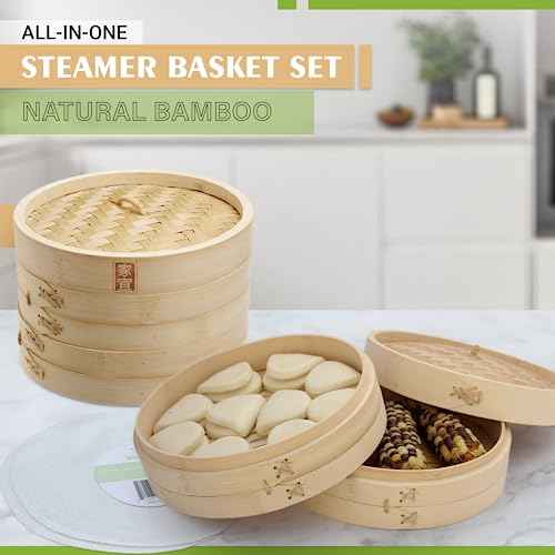 Bamboo Steamer Basket