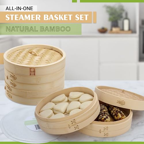 Bamboo Steamer Basket