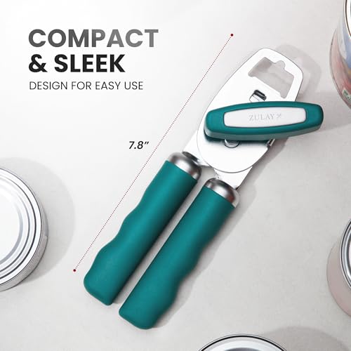 Heavy Duty Stainless Steel Can Opener Manual with Bottle Opener