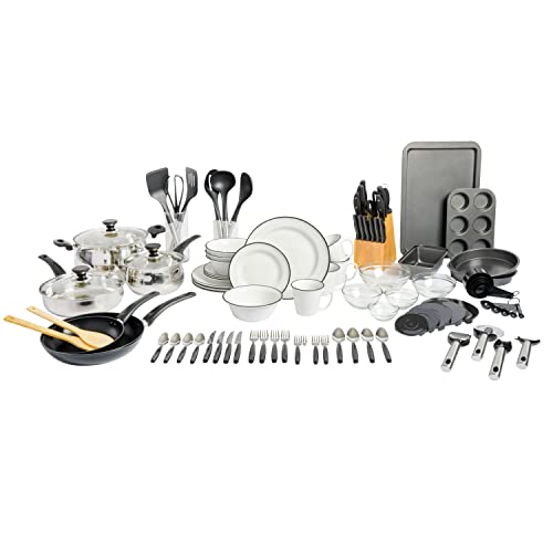 95 Piece Kitchen in a Box Pots and Pans Cookware