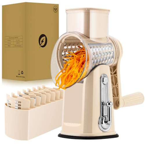 Rotary Cheese Grater 5 Blades