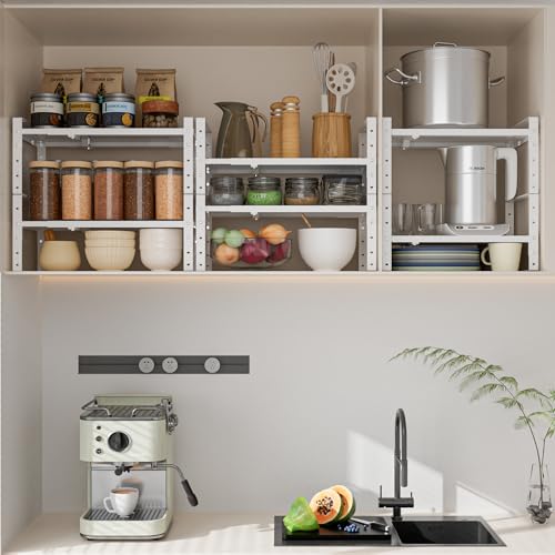 Expandable Adjustable & Stackable Spice Rack (2 Count)