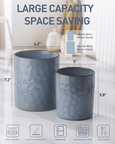 Ceramic Utensil Holder (2 Count)