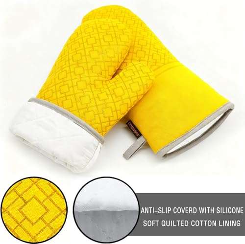 Oven Mitts and Pot Holders Sets 6pcs (6 Count)