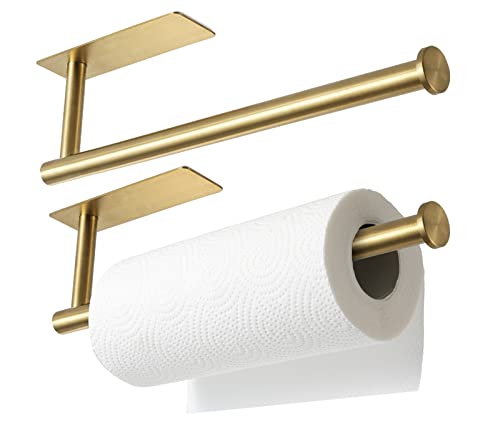Under Cabinet Paper Towel Holder for Kitchen (2 Count)