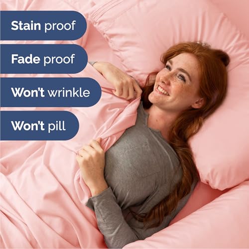 Cal King Size 4 Piece Sheet Set