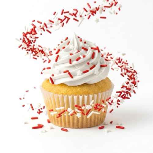 Sprinkles Edible Cake and Cupcake Sprinkles with Assorted Shapes and Sizes for Parties (2.8 Ounce)