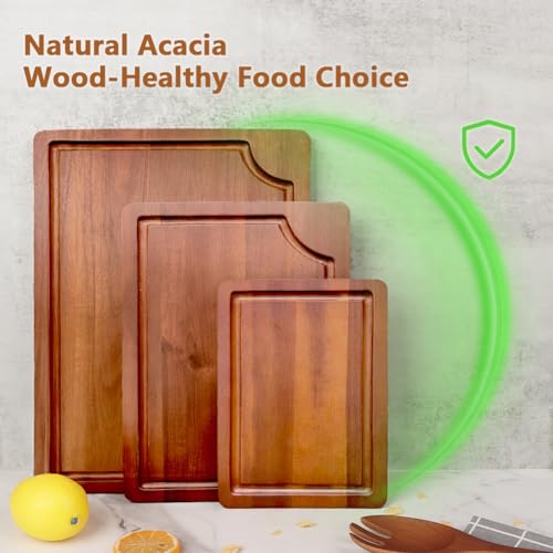 Wood Cutting Board (3 Count)