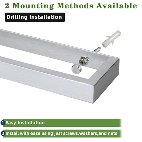 20 Inch Hand Towel Holder Towel Bar for Bathroom Wall Mounted