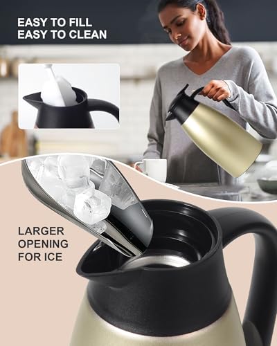 Updated 70 Oz Thermal Coffee Carafe