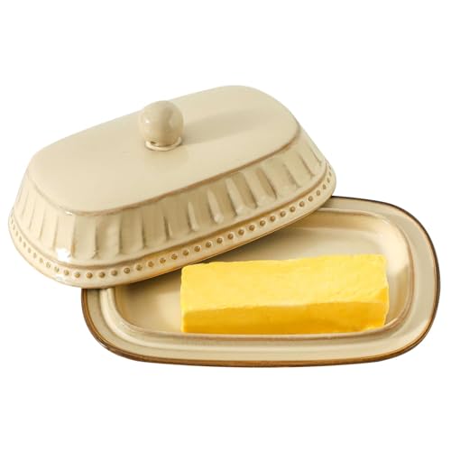 Vintage Butter Dish with Lid
