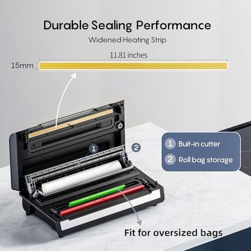 Automatic 95Kpa Food Vacuum Sealer Machine