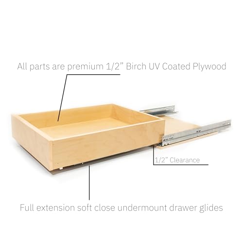 Custom Pull Out Cabinet Drawer
