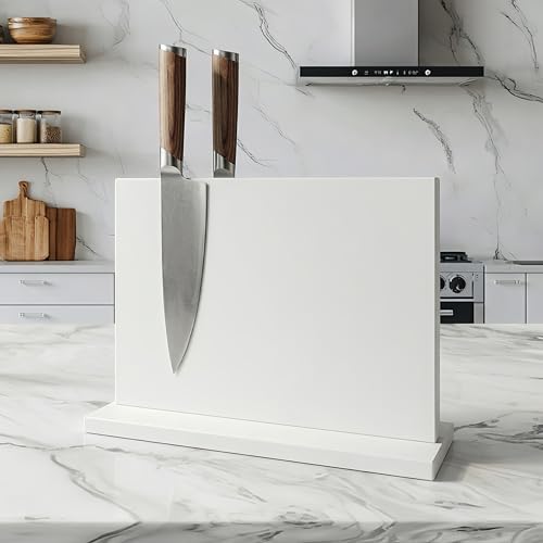 White Magnetic Knife Holder