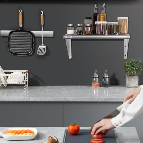 HARDURA Stainless Steel Shelf 12" x 24"