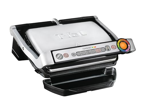 OptiGrill Indoor Panini Press Grill with 6 Cooking Programs