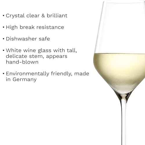 Quatrophil White Wine Glasses Crystal (2 Count)