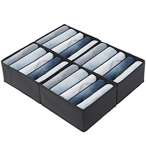 Jeans Pants Organizer for Closet (4 Count)