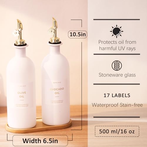 Olive Oil Dispenser for Kitchen (2 Count)