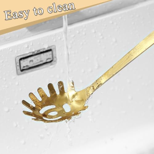 Gold Spaghetti Spoon