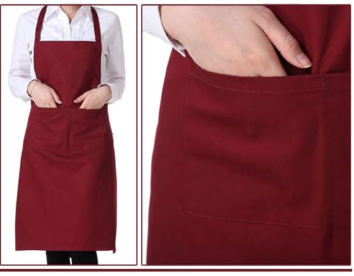 4 Pack Bib Chef Apron (4 Count)