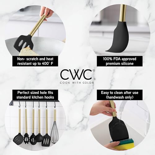 Silicone Cooking Utensils (10 Count)
