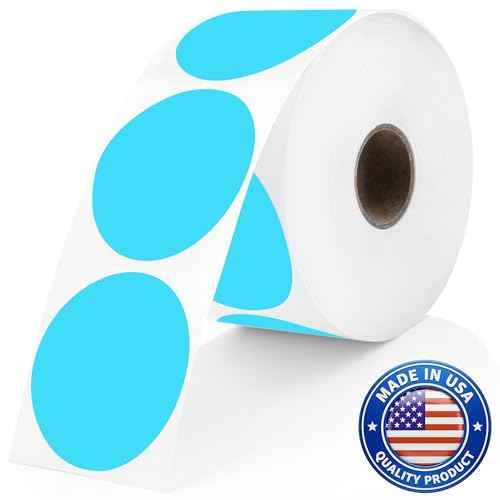 Light Blue Thermal Labels (735 Count)