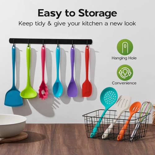 Silicone Kitchen Utensils (10 Count)