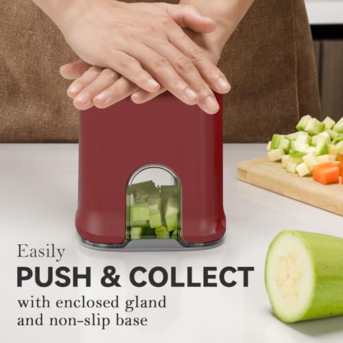 Multifunctional Vegetable Chopper Red