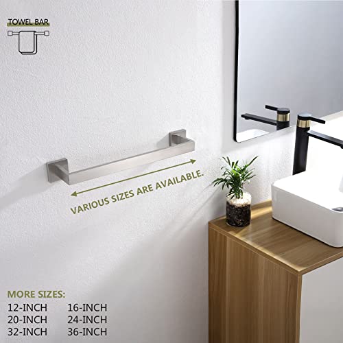 16 Inch Single Towel Bar