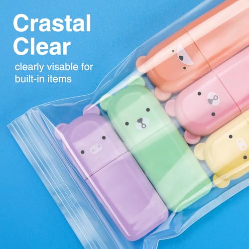 400Pcs 3x4 Inch Clear Plastic Zip Bags