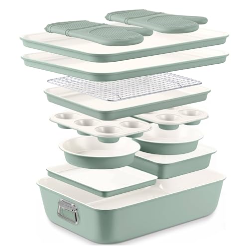 Nonstick Stackable Bakeware Set (13 Count)