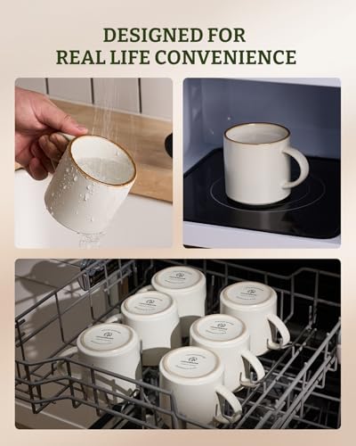 Coffee Mugs Set of 6 (78 Count)