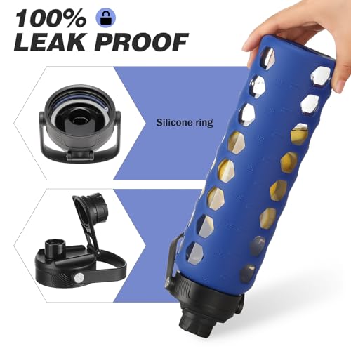 Glass Water Bottle