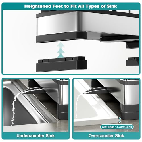 Sponge Holder for Kitchen Sink