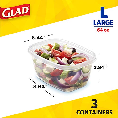 Food Storage Containers (3 Count)