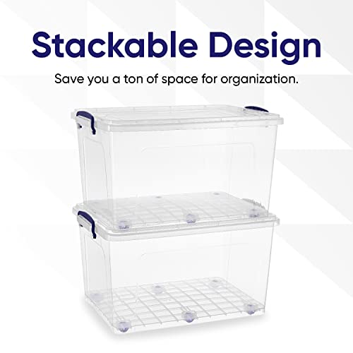 Storage Bins with Lids