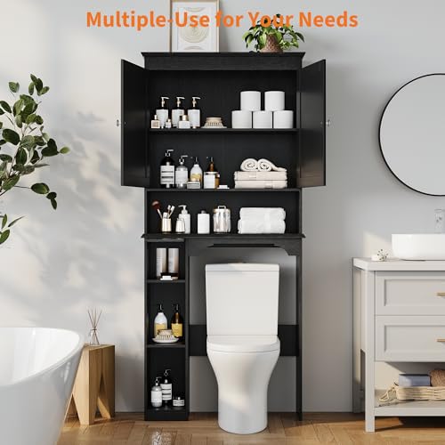 23.6 Inches Wide Toilet Rack with Over The Toilet Storage Cabinet