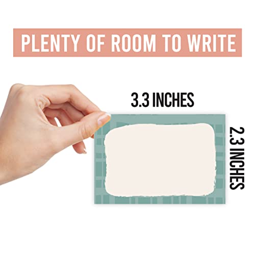 Self Adhesive Name Tags Sticker (56 Count)