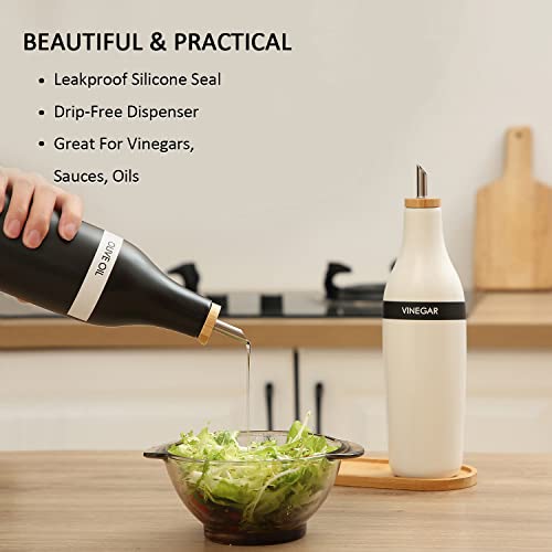 Olive Oil and Vinegar Dispenser Set (2 Count)