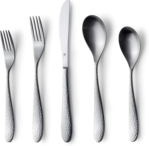 Matte Silverware Set