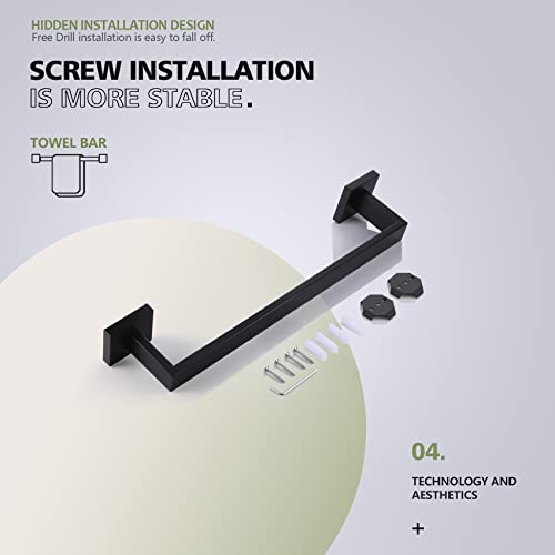16 Inch Single Towel Bar