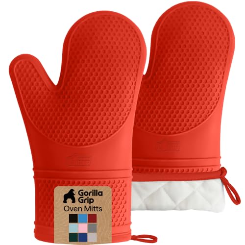 Silicone Oven Mitts (2 Count)