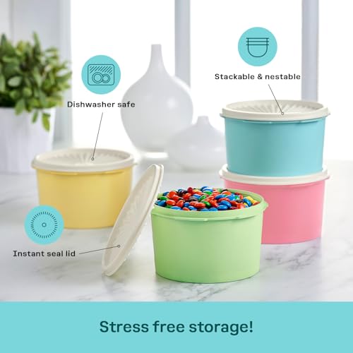 Heritage 8 Piece Pastel Canister Set