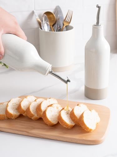 16oz Ceramic Oil Dispenser Bottle (2 Count)