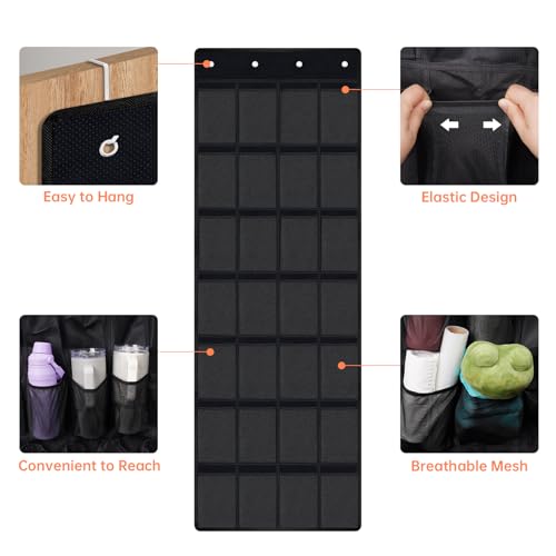 28 Pockets Door Hanging Cup Organizer Fit for Stanley Tumbler