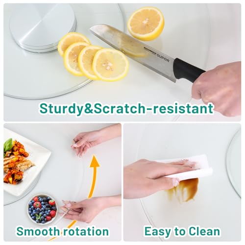 40 Inch Lazy Susan Turntable for Dining Table